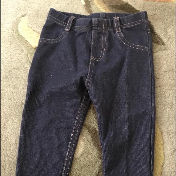 girls jean leggings